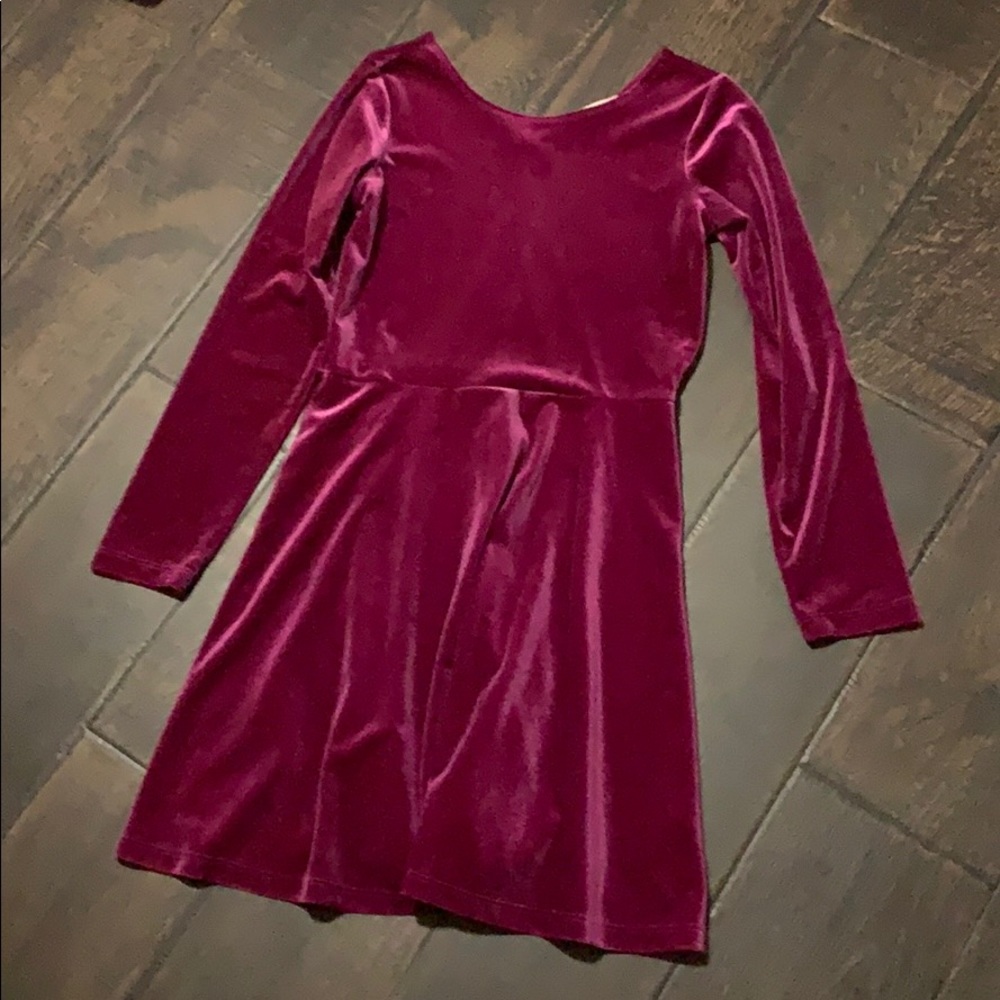 Velvet kids dress